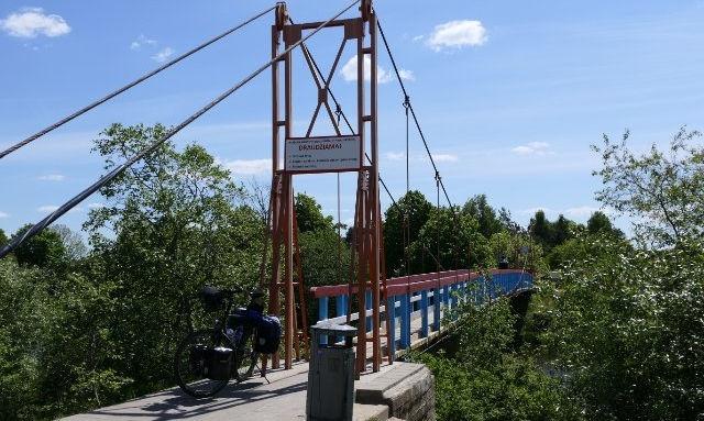 Affenbrücke in Litauen
