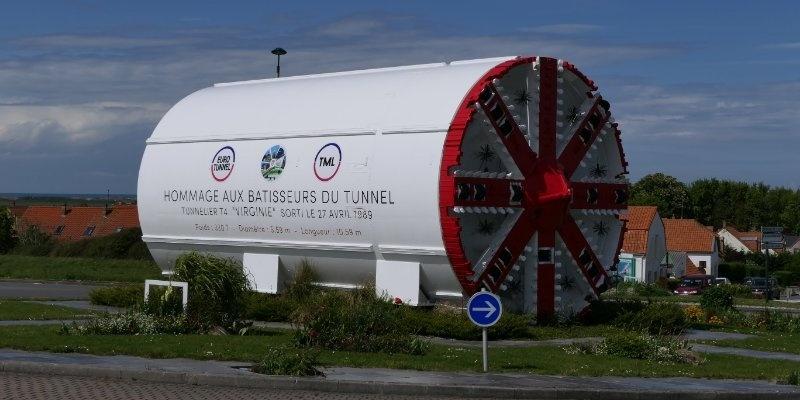 Röhre vom Eurotunnel