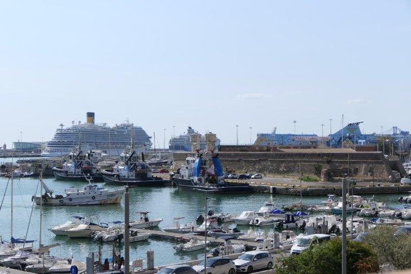Hafen von Civitavecchia