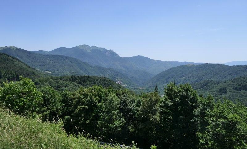 Berglandschaft in  Emilia-Romagna