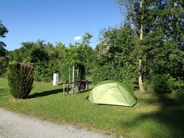 Campingplatz an der Isar