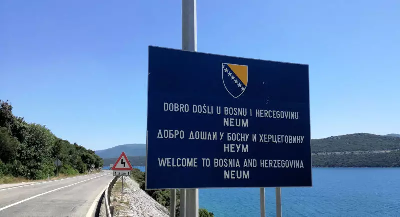 Grenze Bosnien-Herzegowina
