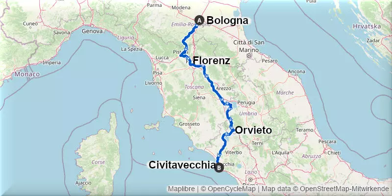 Reiseblog Italien Teil 1