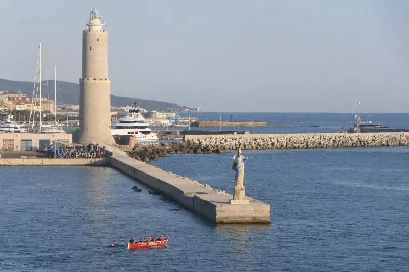 Hafeneinfahrt Livorno