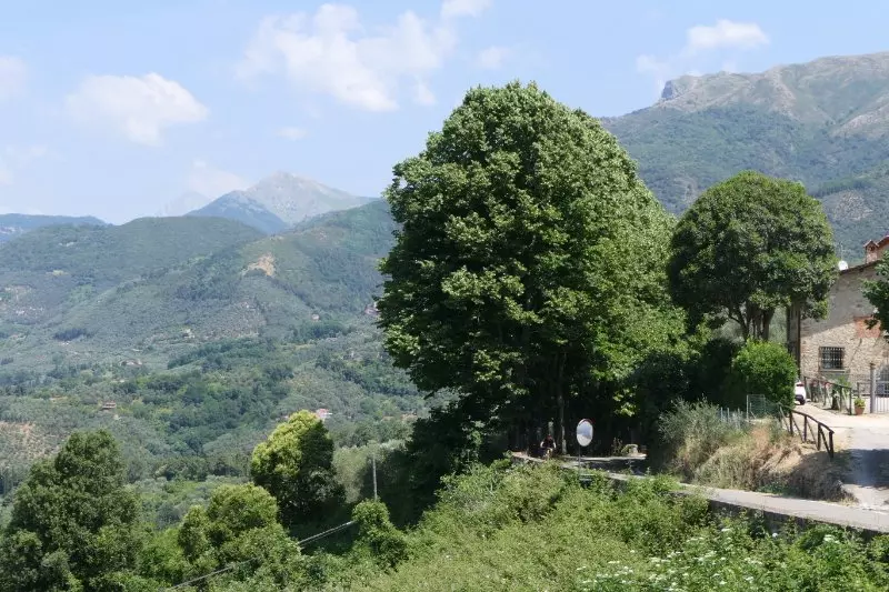 Berge in der Toskana